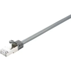 V7 Grey Cat6 Shielded (STP) Cable RJ45 Male to RJ45 Male 5m 16.4ft